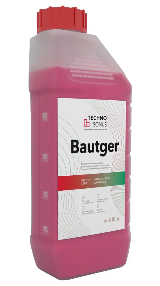 Клей универсальный контактный Баутгер (Bautger). 1 л.
