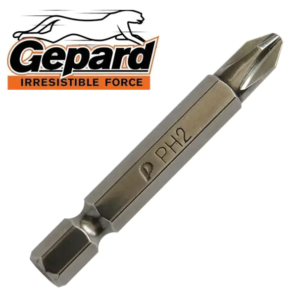 Бита для шуруповёрта Gepard РН2х50мм. GP3700-50. Китай.