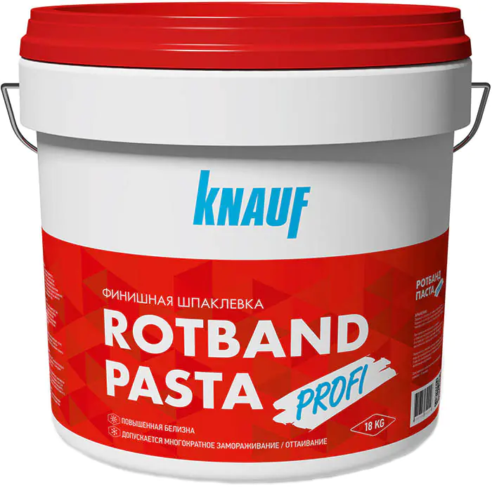 Шпатлевка финишная KNAUF Ротбанд-Паста PROFI. 18 кг. РФ.