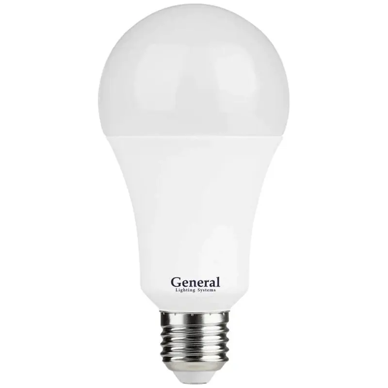 Лампа светодиодная General Lighting 7Вт Е27 4000К. Нейтр. белый свет. 660146. Китай.