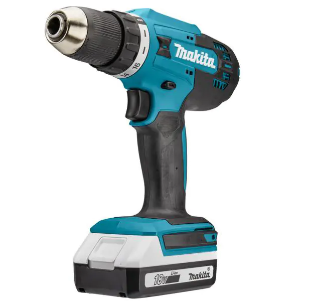 Аккумуляторная дрель-шуруповерт Makita DF488DWE. Китай.