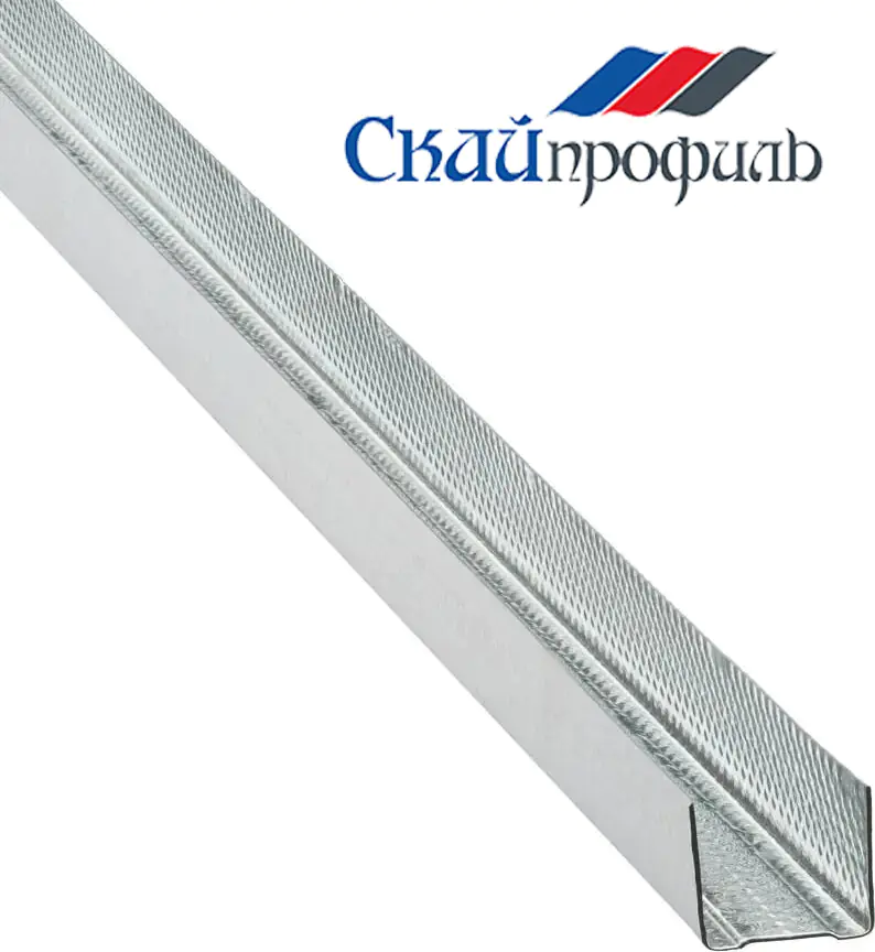 Профиль для гипсокартона UD: 27x28. Длина 3м. РБ. Толщина – 0,5 мм!