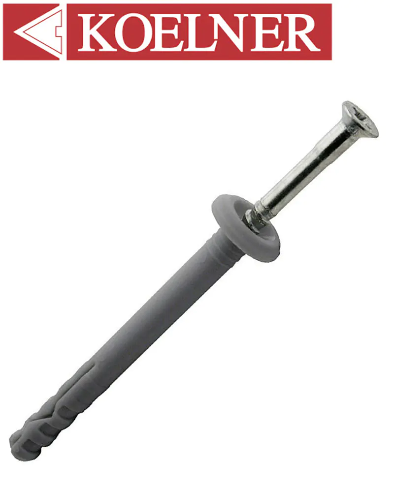 Дюбель-гвоздь 6*40 KOELNER FX-06K040. Нахлест. 200 шт. Польша.