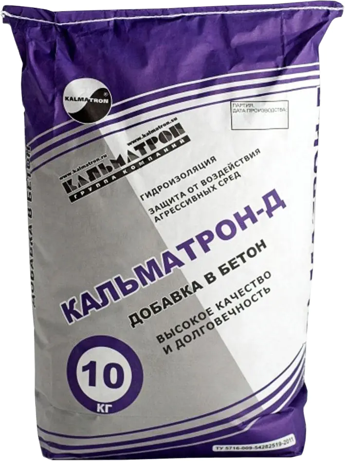 Кальматрон-Д. Добавка кольматирующая для бетонов. РБ. 10 кг.