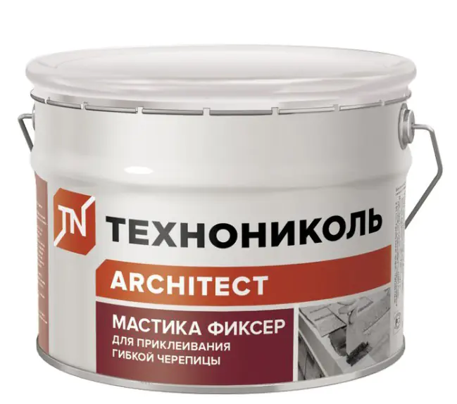 Мастика для гибкой черепицы Технониколь № 23. 12 кг. РФ.