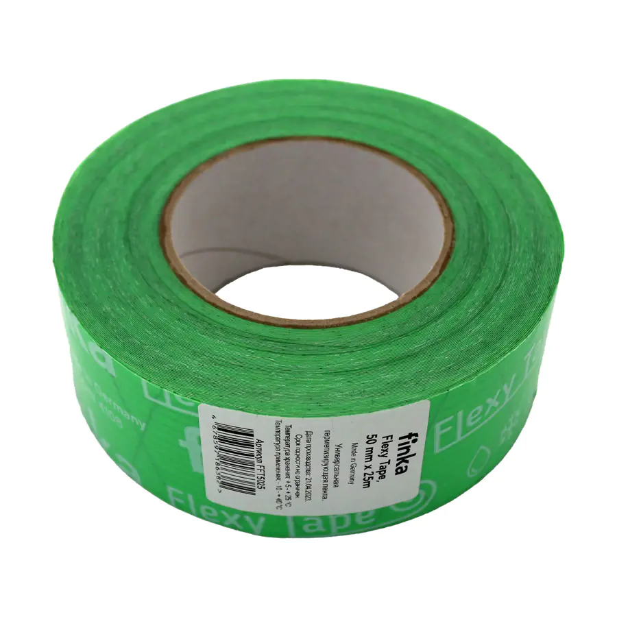 Лента герметизирующая клейкая FINKA Flexy Tape 50 мм х 25 м