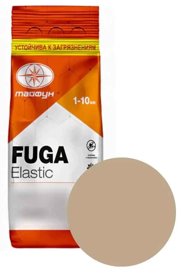 Фуга Тайфун Elastic. №020 Бежевый. 2 кг. РБ.
