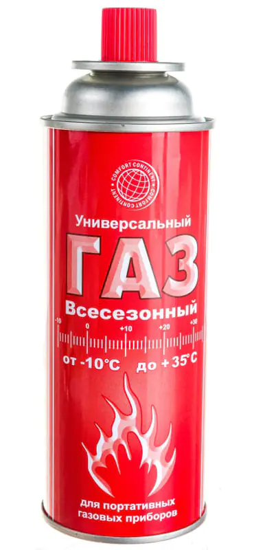 Газовый баллон 220 г. Всесезонный. Сибиар. РФ.