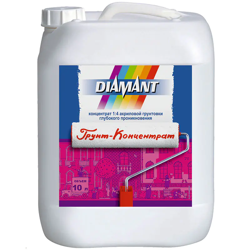 Грунт-концентрат DIAMANT. Концентрат 1:4. 10 л. РБ.