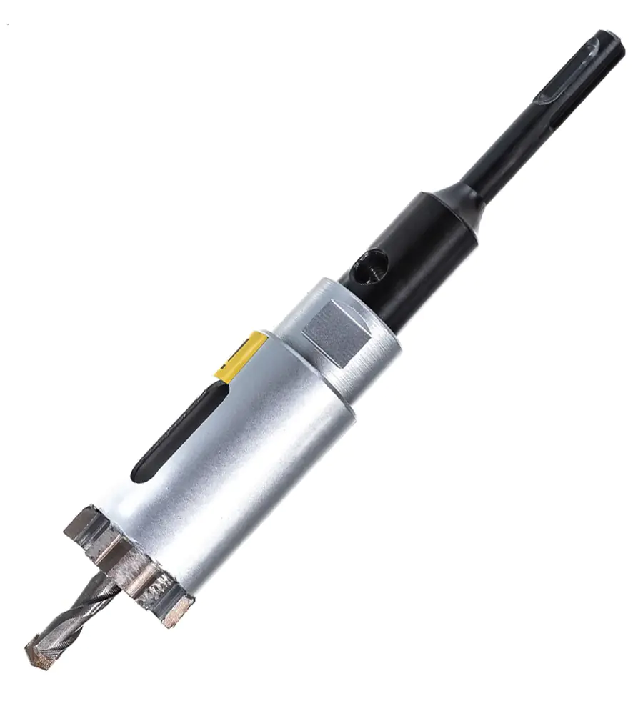 Коронка алмазная со сверлом Hilberg Laser 35 мм. HM235. По железобетону. Китай.