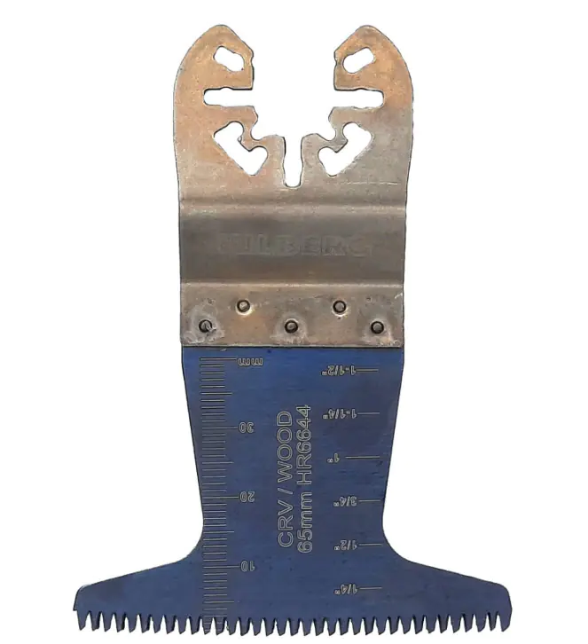 Полотно пильное погружное по древесине 65x40 мм. 14TPI. CrV. Hilberg. HR6644. Китай.