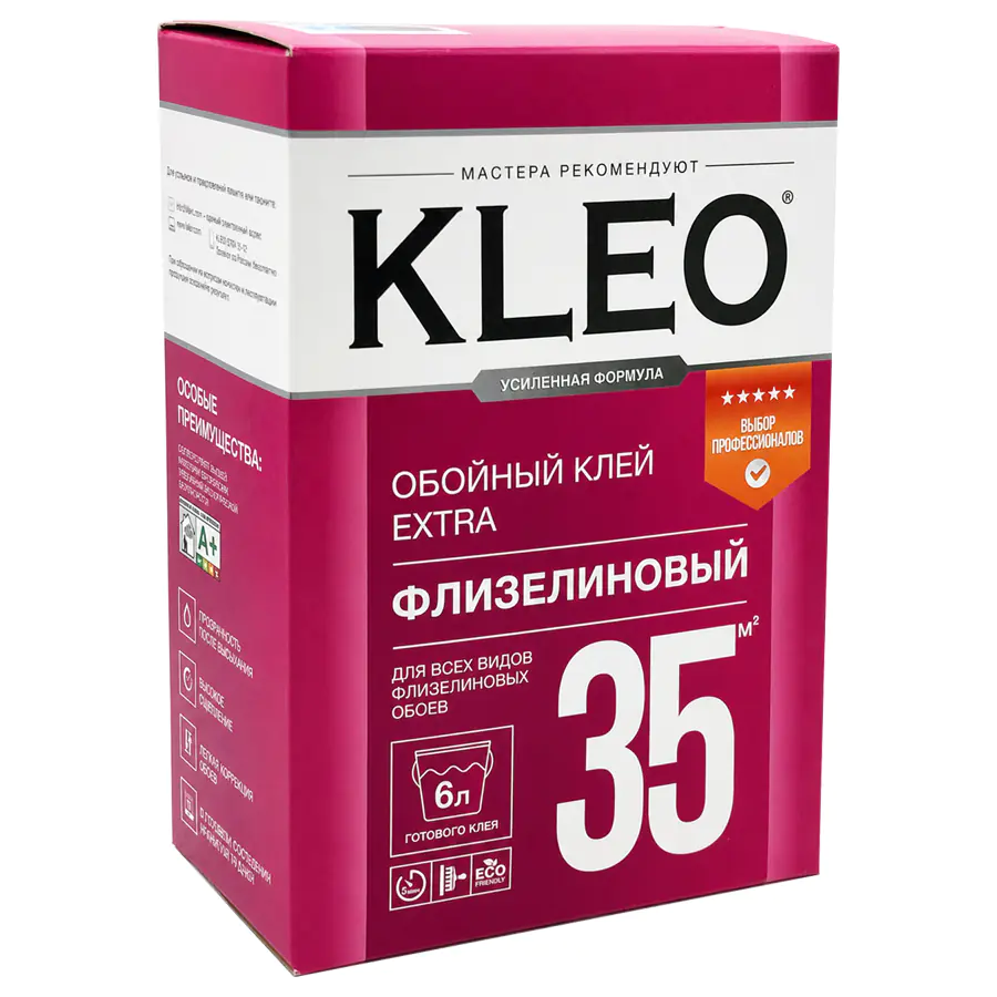 Клей для обоев KLEO EXTRA 35 Флизелиновый 240 г