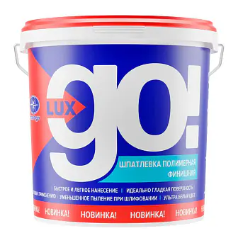 Шпатлевка полимерная Тайфун LUX GO. РБ. 18 кг.