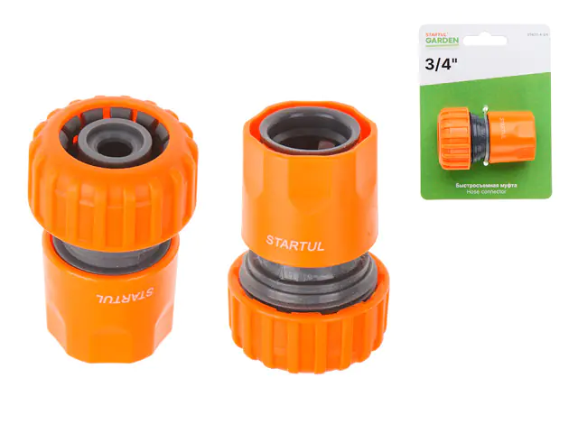 Муфта быстросъемная 3/4" STARTUL GARDEN. ST6011-4-3/4. Китай.