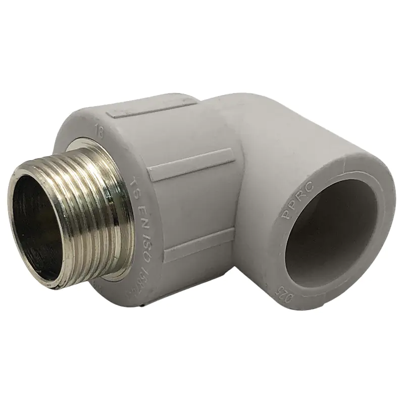 Отвод комбинированный с наружной резьбой 25х3/4" FIRAT ПП