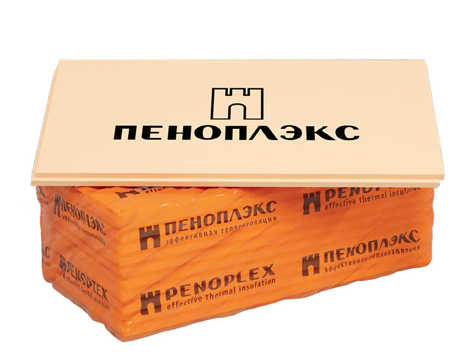 Пеноплэкс (РФ). Толщина 60 мм. Цена за лист 1185х585 мм.