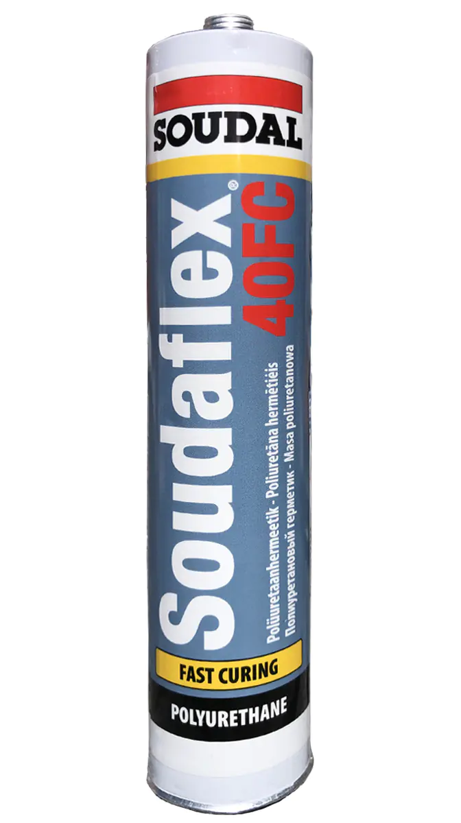 Клей-герметик полиуретановый Soudal Soudaflex 40FC серый. 300мл. Бельгия.