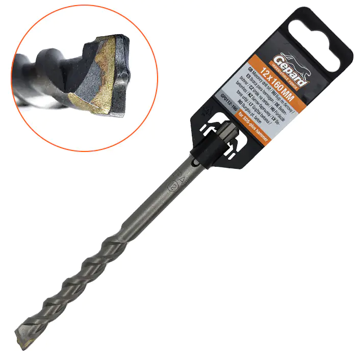 Сверло SDS-plus 12х100х160 мм Gepard GP0112-160