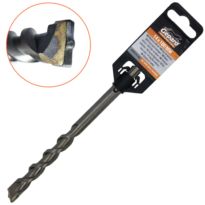 Сверло SDS-plus 14х100х160 мм Gepard GP0114-160