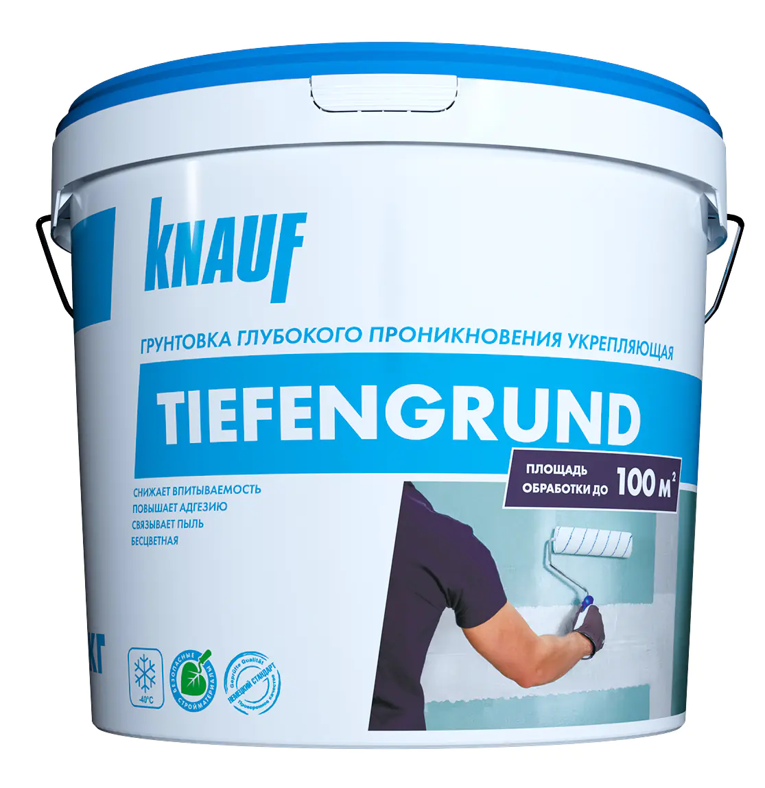 Грунтовка глубокого проникновения KNAUF TIEFENGRUND. 10 кг. РБ.