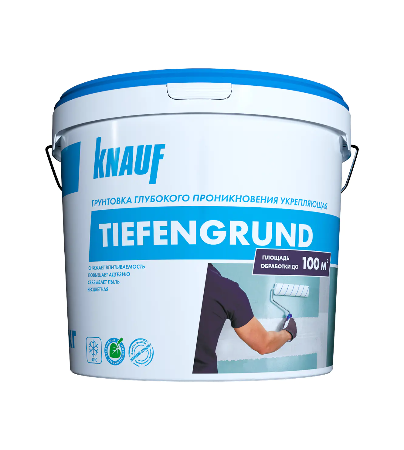 Грунтовка глубокого проникновения KNAUF TIEFENGRUND. 5 кг. РФ.