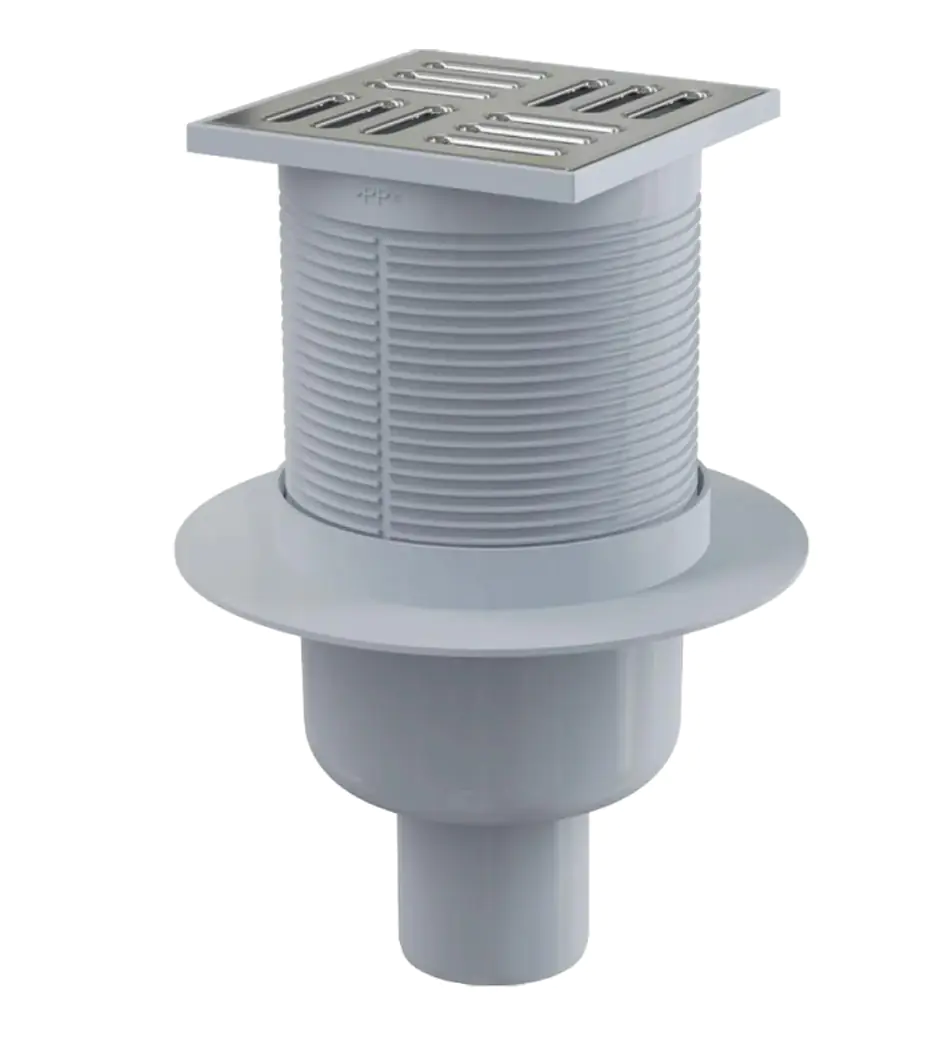 Трап для душа Alcaplast вертикальный 105x105/50 APV2 BL 01. Чехия.