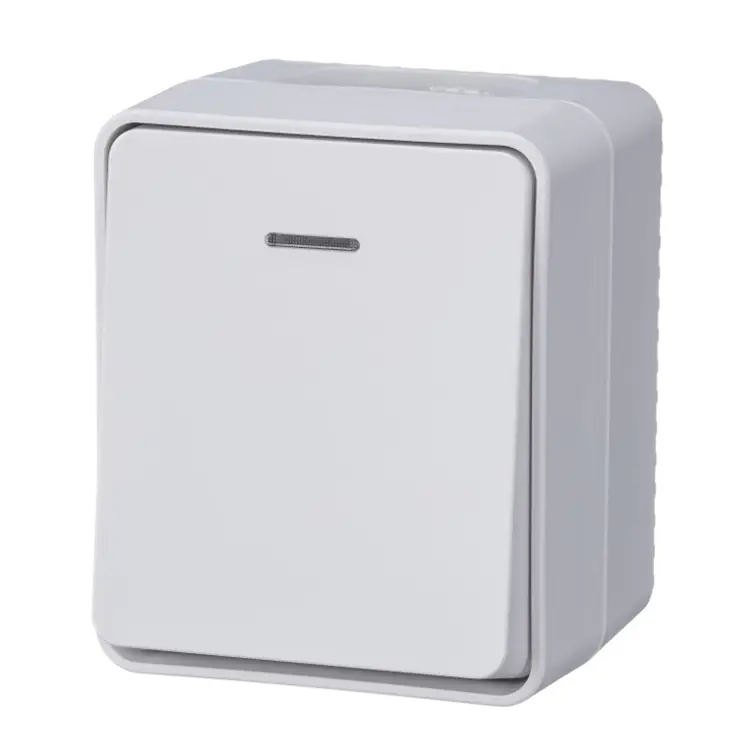 Выключатель однокл. с подсветкой Schneider Electric AtlasDesign ATN540113. IP54. РФ.