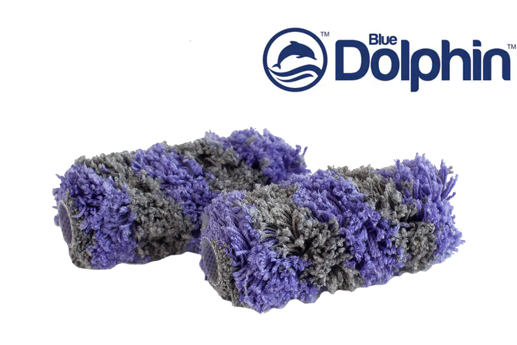 Мини-валики Blue Dolphin Silver 10 см. Ворс 20 мм. 2 шт. 50069. Польша.